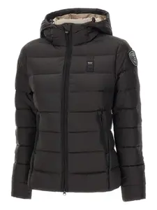 Пуховик с капюшоном Charme Blauer, черный