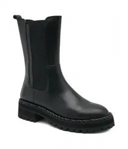 Кожаные ботильоны Liu Jo, черный