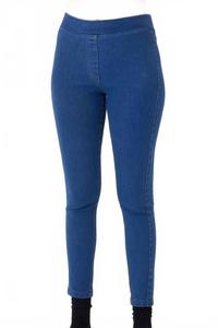 Джинсовые леггинсы с высокой посадкой Angel Apparel, denim