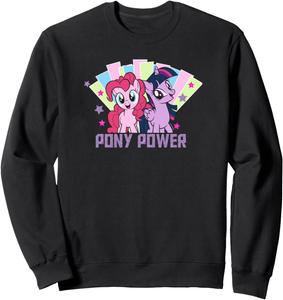 Толстовка My Little Pony: Friendship Is Magic Glitter Pony Power, черный