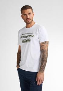 Футболка с принтом Petrol Industries, белый