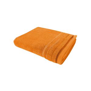 Банное полотенце WohnDirect оранжевый, 70/140 см
