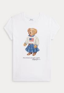 Футболка Polo Ralph Lauren POLO BEAR COTTON JERSEY TEE 7-14Y, White