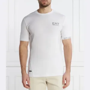 Футболка стандартного кроя Ea7, белый