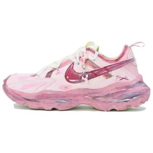 Кастомизированные кроссовки Nike TC 7900 Lifestyle Shoes Unisex, белый/розовый/фиолетовый