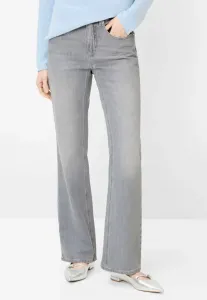 Стильные джинсы-клеш "мэри" Brax, Used Silver Grey