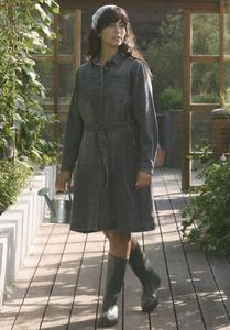 Платье Kaffe Curve ALLY, Medium Grey Denim/Grey Denim