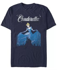 Футболка мужская с короткими рукавами и принтом «Танцующая Золушка» Fifth Sun, синий