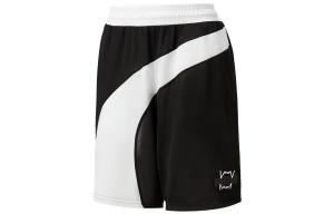 Баскетбольные шорты TEAMWEAR FLARE мужские черные - белые Puma, черный