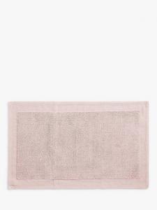 Мягкий и шелковистый коврик для ванной Micro-Fresh John Lewis, Pale Pink