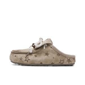 PIPI PURPLE Женские бесшумные закрытые тапочки цвета хаки, цвет Khaki