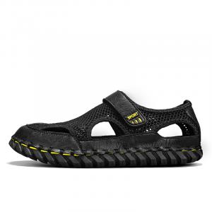 HBRK Антискользящие амортизирующие туристические ботинки Balance River для мужчин - черные, цвет Black