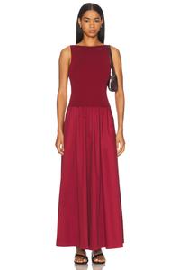 Платье с вырезом Bateau St. Agni, Berry