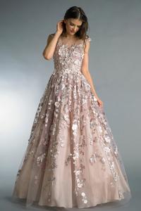 Платье с цветочной аппликацией Basix Black Label, розовый