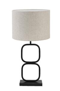 Настольная лампа Light & Living Lutika/Livigno, бежевый - черный