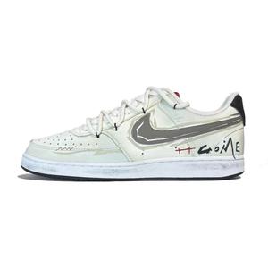 Nike Court Vision 1 Rebel City легкие и дышащие low top скейтборд обувь unisex серый зеленый