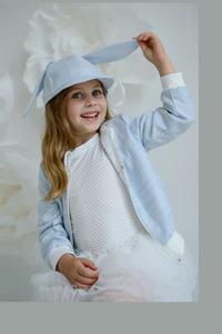 Бейсболка детская хлопковая SHELLEY Jamiks, синий