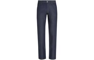 Джинсы Zegna Washed Roccia Zzegna, синий