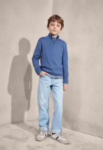 Детские прямые джинсы Mango Kids, Hellblau