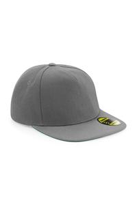 Оригинальная кепка Snapback с плоским козырьком Beechfield, серый