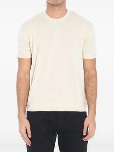 Футболка тонкой вязки Moncler, нейтральный