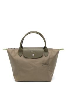 Longchamp маленькая сумка-тоут Le Pliage, зеленый