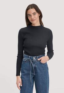 Джемпер Hessnatur FITTED, Schwarz/Black