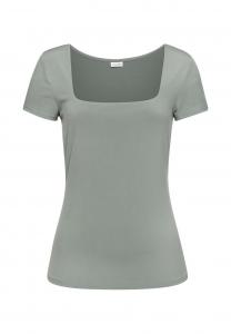 Футболка LASCANA Basic T-shirt, Sage Green/Green