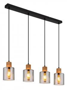 Подвесной светильник ALEIDIS черного цвета Globo lighting