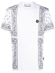 Philipp Plein футболка с принтом, белый