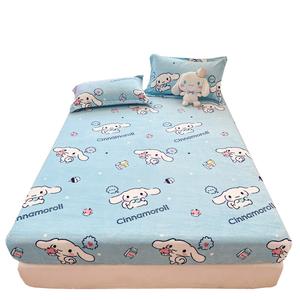 Подогнанная простыня Sanrio, Velvet Edition-Dessert Cinnamoroll