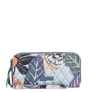 Кошелек-браслет Accordion из хлопка Vera Bradley, Palm Floral