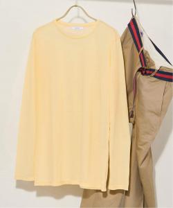 Прозрачная длинная футболка с круглым вырезом