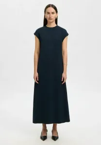 Длинное платье курзарм Selected, Dark Sapphire