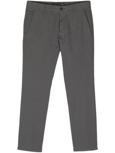 Укороченные брюки чинос Incotex, серый