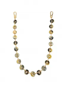 Ремень для сумки с круглым шармом LOEWE, золотой