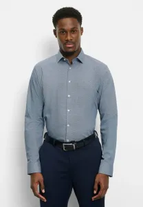 Семь суперсовременных рубашек кент Olymp No. Six, Bleu