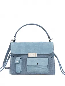 Сумка-сэтчел с карманами IRO, синий