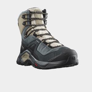 Кроссовки женские Salomon с высоким берцем, абрикосовый