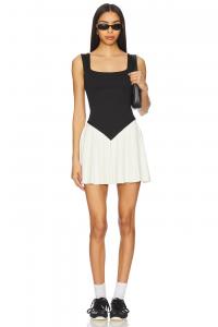 Платье Kasumi Port De Bras, black & chantilly