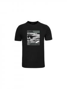 Футболка 755131 черного цвета Karl Lagerfeld