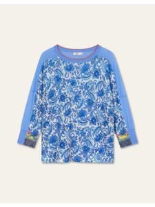 Oilily Свитер Mantle Pullover Kings фиолетового цвета