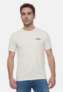 Футболка Petrol Industries Print T-shirt, Seashell/Light Blue