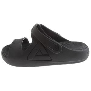 PEAK Сандалии-слайдеры Quiet Quick Dry Slide унисекс, полностью черные