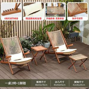 Yu Senyi Кресло cloud-soaring с подушкой, квадратный столик и скамеечка для ног