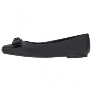 Туфли-балетки женские Ferragamo Vara, черный
