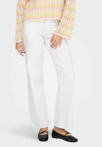 Mit weitem onljudyo niedrige taille weiter с широкими штанинами Only, White Denim