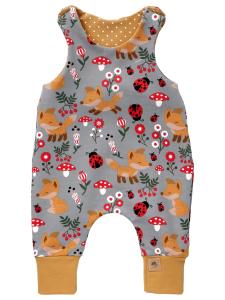 Комбинезон/боди Land-Juwelen Waldtiere, темно-серый
