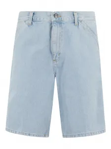 Шорты с одним коленом и карманом для инструментов CARHARTT WIP, синий