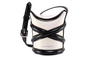 Alexander McQueen Кожаная ведерка Сумка через плечо Кроссбоди Женская сумка